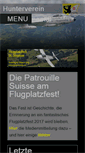 Mobile Screenshot of hunterverein.ch